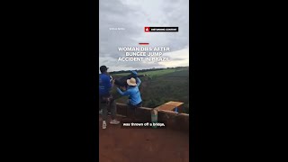 Woman dies after bungee jump accident in Brazil