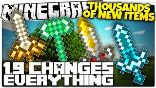 Here's Why Minecraft 1.9 Changes EVERYTHING | THOUSANDS Of New Items (Minecraft 1.9 Facts)