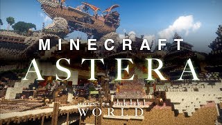 【Minecraft】配布マップあり  マイクラでモンハンワールドの調査拠点アステラ再現 - Monster Hunter World  ASTERA - MHW【なつき】