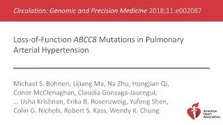 Bohnen et al; ABCC8 Mutations in PAH