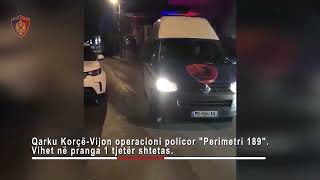 Qarku Korçë - Vijon operacioni policor \