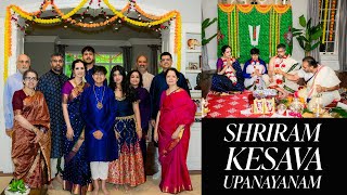 SHRIRAM KESAVA UPANAYANAM | WAYNE | PA | USA