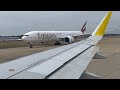 busy runway vueling a320 takeoff from london gatwick airport