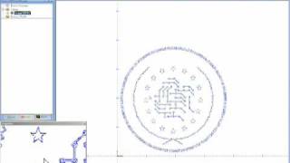 Milling the Open Source Hardware Bank Logo!