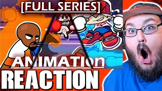 [FULL SERIES] Matt vs Boyfriend Boxing Fight (Friday Night Funkin' Animation) REACTION!!!