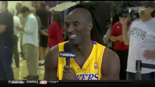 #thereturn Kobe Bryant Interview - Media Day 2013