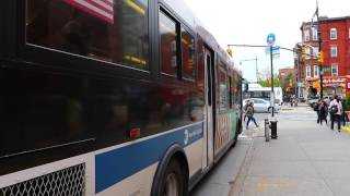 MTA New York City Bus 2002 Orion VII CNG 7597 On The B61 @ 9th Street \u0026 4th Avenue