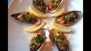 How to make Japanese Baked Mussels with Dynamite Sauce Recipe