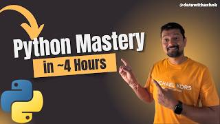 Python for Analytics: Full 4-Hour Course (Data Importing, Cleaning, EDA, Visualization, ML Intro)