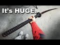 MASSIVE 5ft long katana 😍