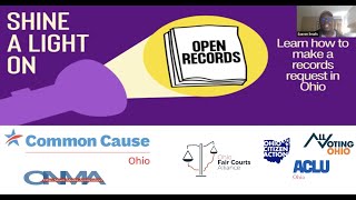 Ohio's Sunshine Law: How to Make a Public Records Request - Weds, April 26, 2023