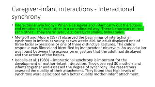 AQA A Level Psychology - attachment - Introduction to attachment