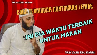 SEMUA PENYAKIT HILANG DENGAN CARA INI || KAJIAN KESEHATAN DR. ZAIDUL AKBAR