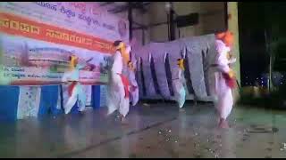 Huttidare Kannada naadalle Huttabeku || 1st Year ITI Boys Dance Performance ||Viveka Vidya Samsthe