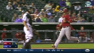 ARI@COL: Owings cuts D-Backs deficit with RBI double