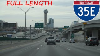 Interstate 35E - Texas southbound