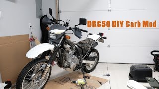 PART 1//Suzuki DR650 Carb Work//DIY Attempt!