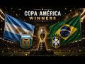 All South American Champions (Copa América) | 1916–2024