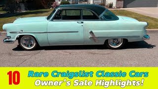 Discovering Hidden Gems: Craigslist Classic Cars Sold by Owners!