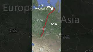 Transcontinental Countries...Episode 3 #shorts #geography #russia