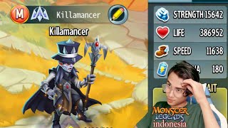 MONSTER KETURUNAN DIABLOUS HELLBRINGER !! Killamancer Monster Legends INDONESIA