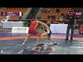 BRONZE GR - 77 kg: R. ZHANG (CHN) v. K. TUGOLBAEV (KGZ)