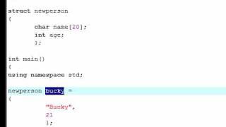 C++ Tutorial - 22 - Structures