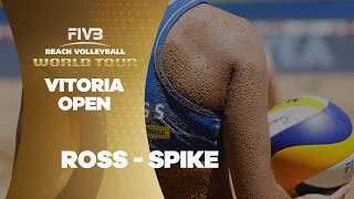 Great dig and a power-spike carried out by Ross - Vitoria Open