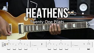 Heathens - Twenty One Pilots - Guitar Instrumental Cover + Tab