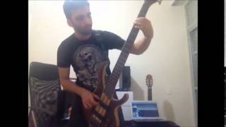 Job for a Cowboy - Eating the visions of God Bass cover