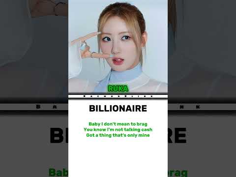 Babymonster Billionaire Lyrics | #kpop #lyrics #babymonster # ...