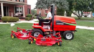 2006 Jacobsen Hr5111 Mower Kubota Diesel test drive Review