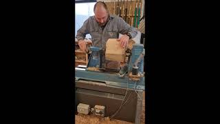 Max Brosi shows his process for creating his turned \u0026 carved wooden vessels from fresh wet wood