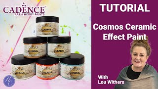 Cosmos Ceramic Effect Paint | Lou | Cadence | Highlight Crafts