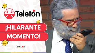 ¡MANDA UN AUDIO! 😂 La graciosa imitación a Luis Hermosilla en la Teletón 2024