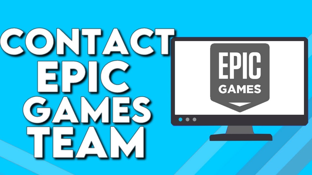 How To Contact Epic Games Support Team On Epic Games PC - YouTube