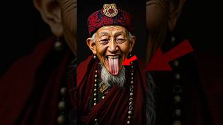 Why Do Tibetans Stick Out Their Tongues as a greeting? 🤔