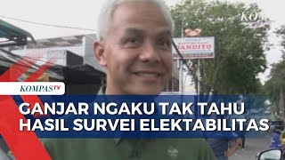 Ditanya Hasil Survei Litbang Kompas Soal Elektabilitas Bacapres, Ganjar: Baca Saja