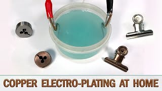 Copper Electroplating at Home DIY