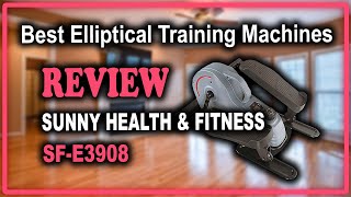 Sunny Health & Fitness Portable Stand Up Elliptical Machine SF-E3908 Review