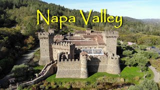 Napa \u0026 Sonoma Wine Country, California, USA - Drone