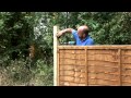 How to Fix Trellis On Top of Fence Panels