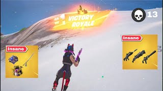 High Elimination Solo Gameplay Win Zero Build (Fortnite Chapter 6 Season 1 PS5 Controller)