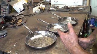 Blacksmithing - OSF Way Of Forging A Pan-Last Pan Video I promise