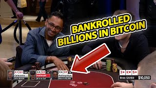 BITCOIN BILLIONAIRE BOSSES POKER TABLE!