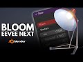Enable Bloom in EEVEE Next in Blender 4.2+