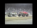 UNTELEVISED 1990 TNT MONSTER TRUCK CHALLENGE! SHOW #3 at the Salt Palace!