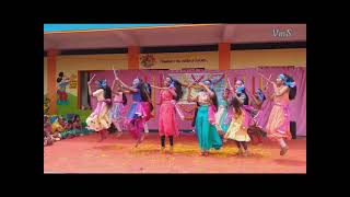 Repalle Vadalona Chinni Krishna@Song Dance by//Aditya High School//Children's Proddatur kadapa (Dt)