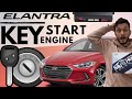 Hyundai Elantra 2017-2019 Remote Auto Starter install / key ignition version |MyKey Premium.