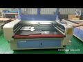 auto feeding laser cutting machine for textile fabric leather wool felt cut